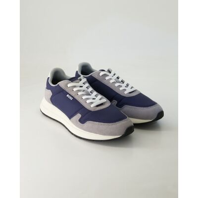Boss Schuhe - Vinston_Runn_nysd Leder und Textil (Blau, Gr. 44) Boss Schuhe - Vinston_Runn_nysd Leder und Textil (Blau, Gr. 44)