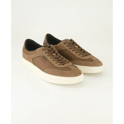 Boss Schuhe - Kieran_Tenn_sdnyn Veloursleder und Textil (Braun, Gr. 45) Boss Schuhe - Kieran_Tenn_sdnyn Veloursleder und Textil (Braun, Gr. 45)