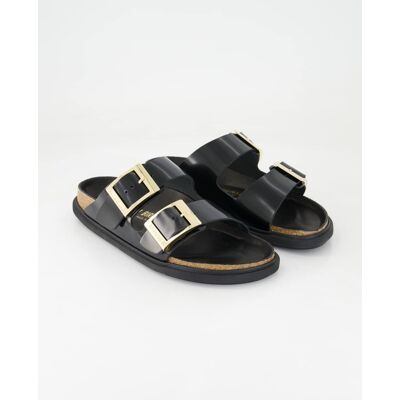 Birkenstock Schuhe - Arizona Droplet Buckle Lackleder (Schwarz, Gr. 35) Birkenstock Schuhe - Arizona Droplet Buckle Lackleder (Schwarz, Gr. 35)