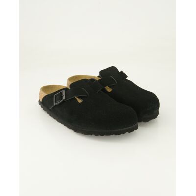 Birkenstock Schuhe - Boston Veloursleder (Schwarz, Gr. 38) Birkenstock Schuhe - Boston Veloursleder (Schwarz, Gr. 38)