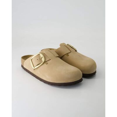 Birkenstock Schuhe - Boston Big Buckle Veloursleder Veloursleder (Beige, Gr. 40) Birkenstock Schuhe - Boston Big Buckle Veloursleder Veloursleder (Beige, Gr. 40)