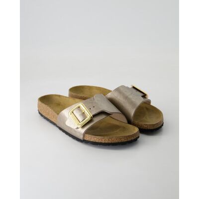 Birkenstock Schuhe - Catalina Cushion Buckle Birko-Flor (Gold, Gr. 37) Birkenstock Schuhe - Catalina Cushion Buckle Birko-Flor (Gold, Gr. 37)