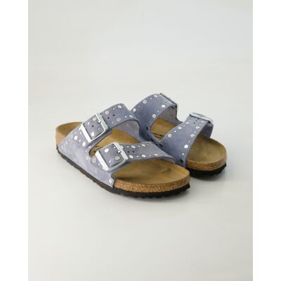 Birkenstock Schuhe - Arizona Rivet Border Veloursleder (Blau, Gr. 41) Birkenstock Schuhe - Arizona Rivet Border Veloursleder (Blau, Gr. 41)