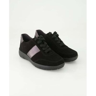 Semler Schuhe - S-Chev/M-Nappa Leder und Veloursleder (Schwarz, Gr. 37) Semler Schuhe - S-Chev/M-Nappa Leder und Veloursleder (Schwarz, Gr. 37)