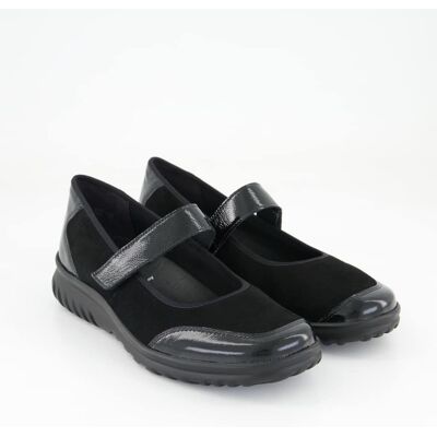 Semler Schuhe - Lena Veloursleder (Schwarz, Gr. 37) Semler Schuhe - Lena Veloursleder (Schwarz, Gr. 37)