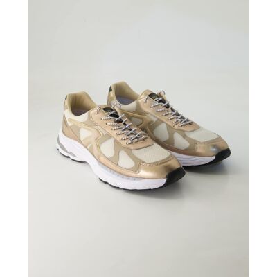 Gattino Schuhe - G1662 Leder und Textil (Gold, Gr. 35) Gattino Schuhe - G1662 Leder und Textil (Gold, Gr. 35)