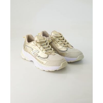 Gattino Schuhe - G1660 Leder und Textil (Gold, Gr. 34) Gattino Schuhe - G1660 Leder und Textil (Gold, Gr. 34)