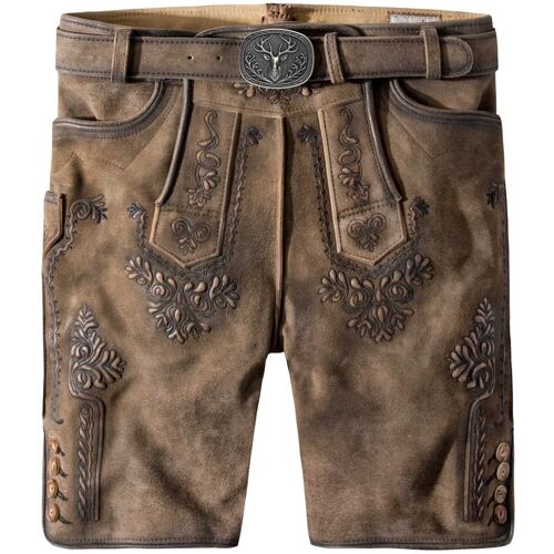 Trachtenlederhose Artur (ahorn gespeckt, Gr. 54) von Stockerpoint Classics für Herren, Lederhosen, 100% echt Leder