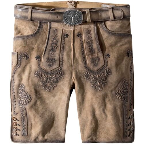 Trachtenlederhose Artur (esche gespeckt, Gr. 46) von Stockerpoint Classics für Herren, Lederhosen, 100% echt Leder