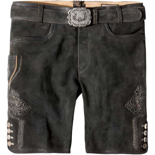 Trachtenlederhose Corbi4 (graphit gespeckt, Gr. 48) von Stockerpoint Classics für Herren, Lederhosen, 100% Echtleder