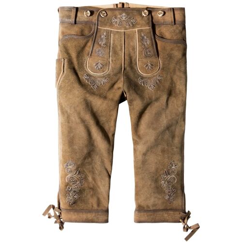 Trachtenlederhose Justin4 (havanna gespeckt, Gr. 52) von Stockerpoint Classics für Herren, Lederhosen, 100% Echtleder