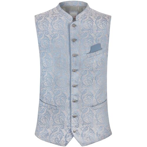 Trachtenweste Silvano (rauchblau, Gr. 46) von Stockerpoint Bergfeuer für Herren, Oberteile, 100% Polyester