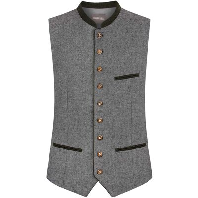 Trachtenweste Clemente (grün, Gr. 48) von Stockerpoint Classics für Herren, Oberteile, 50% Wolle, 40% Polyester, 10% Sonstige Trachtenweste Clemente (grün, Gr. 48) von Stockerpoint Classics für Herren, Oberteile, 50% Wolle, 40% Polyester, 10% Sonstige