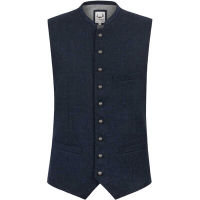 Trachtenweste Devito (blau, Gr. 54) von Stockerpoint Classics für Herren, Oberteile, 50% Wolle, 25% Viskose, 25% Polyester Trachtenweste Devito (blau, Gr. 54) von Stockerpoint Classics für Herren, Oberteile, 50% Wolle, 25% Viskose, 25% Polyester