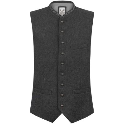 Trachtenweste Devito (grau, Gr. 56) von Stockerpoint Classics für Herren, Oberteile, 50% Wolle, 25% Viskose, 25% Polyester Trachtenweste Devito (grau, Gr. 56) von Stockerpoint Classics für Herren, Oberteile, 50% Wolle, 25% Viskose, 25% Polyester