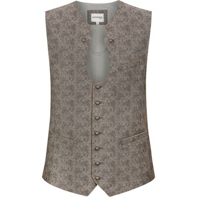 Trachtenweste Tino (taupe, Gr. 54) von Stockerpoint Classics für Herren, Oberteile, 75% Polyamid, 15% Viskose, 10% Baumwolle Trachtenweste Tino (taupe, Gr. 54) von Stockerpoint Classics für Herren, Oberteile, 75% Polyamid, 15% Viskose, 10% Baumwolle