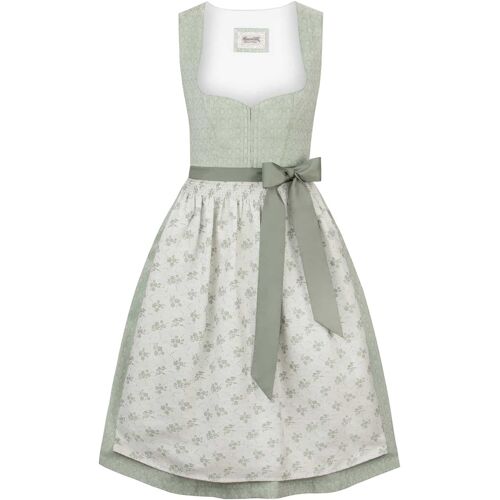 Dirndl Angelina (salbei, Gr. 44) von Stockerpoint Heimatgwand für Damen, 100% Polyester