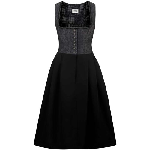 Dirndl Dakota (schwarz, Gr. 36) von Stockerpoint Heimatgwand für Damen, 100% Polyester