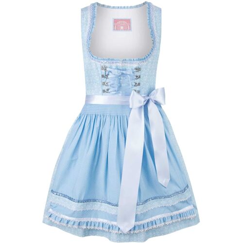 Dirndl Kim (hellblau, Gr. 40) von Stockerpoint Wiesnwuid für Damen, 100% Baumwolle
