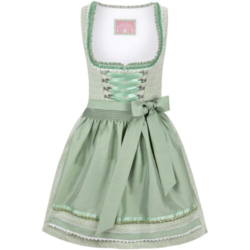 Dirndl Lilly (salbei, Gr. 36) von Stockerpoint Wiesnwuid für Damen, 100% Baumwolle