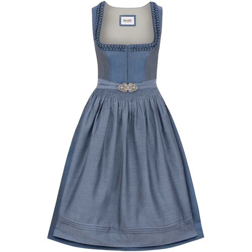 Dirndl Moana (blau, Gr. 40) von Stockerpoint Heimatgwand für Damen, 60% Polyester,40% Viscose 60% Polyester 40% Viscose