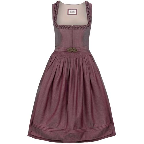 Dirndl Moana (malve, Gr. 40) von Stockerpoint Heimatgwand für Damen, 60% Polyester,40% Viscose 60% Polyester 40% Viscose