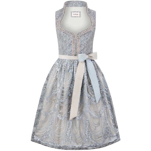 Dirndl Nadira (taupe, Gr. 46) von Stockerpoint Bergfeuer Couture für Damen, 100 % Polyester