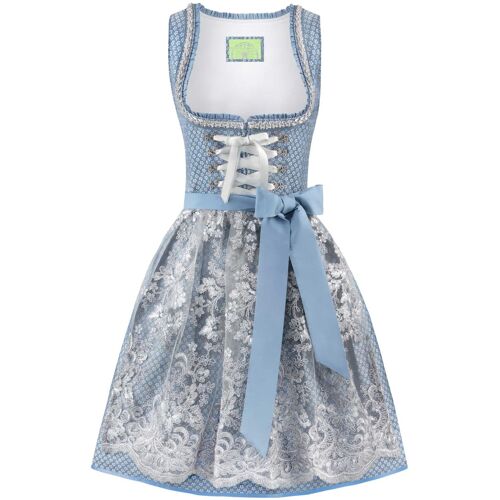 Dirndl Nivia (hellblau, Gr. 40) von Stockerpoint Wiesnwuid für Damen, 100% Polyester
