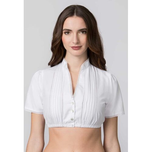 Dirndlbluse Ariana (weiss, Gr. 34) von Stockerpoint für Damen, Oberteile, 55% Baumwolle, 45% Polyester