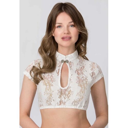 Dirndlbluse Carole (creme, Gr. 48) von Stockerpoint für Damen, Dirndlblusen, 60% Baumwolle, 40% Polyamid