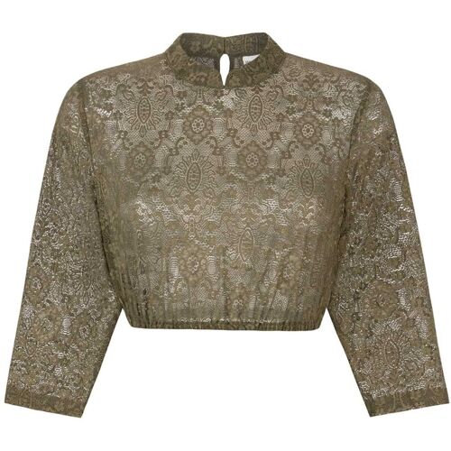 Dirndlbluse Celine (olive, Gr. 34) von Stockerpoint für Damen, Oberteile, 90% Polyamid, 10% Elastan