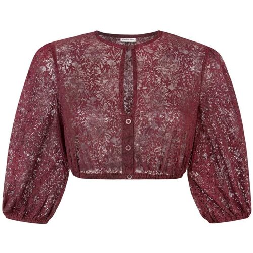 Dirndlbluse Rachel (bordeaux, Gr. 40) von Stockerpoint für Damen, Oberteile, 90% Polyamid, 10% Elastan