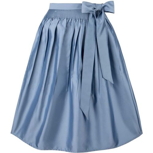 Dirndlschürze Kristin (rauchblau, Gr. 4 (52-56)) von Stockerpoint für Damen, 100% Polyester