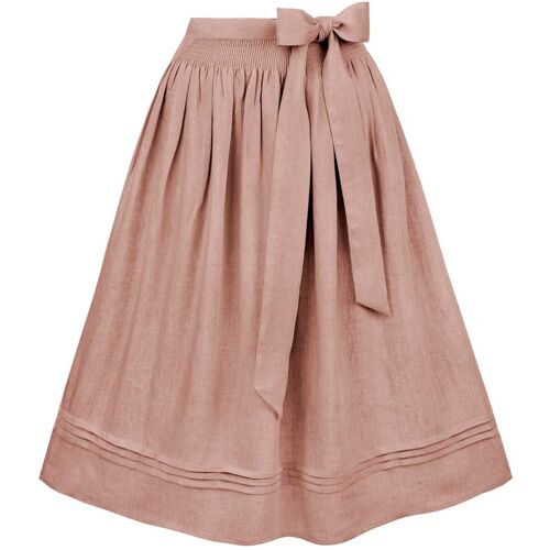 Dirndlschürze Mina (altrosa, Gr. 1 (34-38)) von Stockerpoint für Damen, 70% Leinen, 30% Viskose