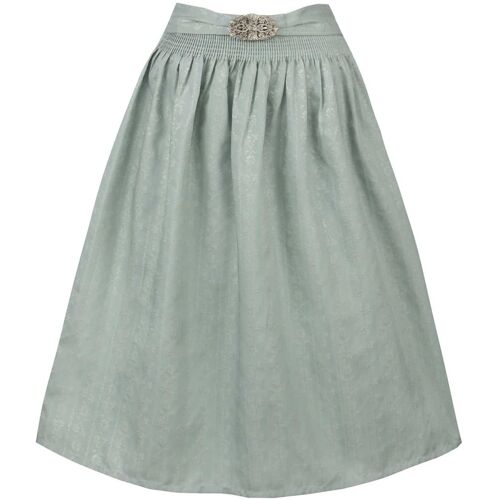 Dirndlschürze SC-300 (salbei, Gr. 2 (40-44)) von Stockerpoint für Damen, 100% Polyester