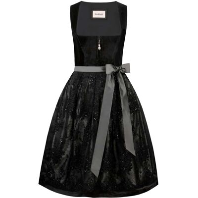 Dirndl Esta (schwarz, Gr. 34) von Stockerpoint Bergfeuer Couture für Damen, 60% Polyester, 40% Baumwolle Dirndl Esta (schwarz, Gr. 34) von Stockerpoint Bergfeuer Couture für Damen, 60% Polyester, 40% Baumwolle