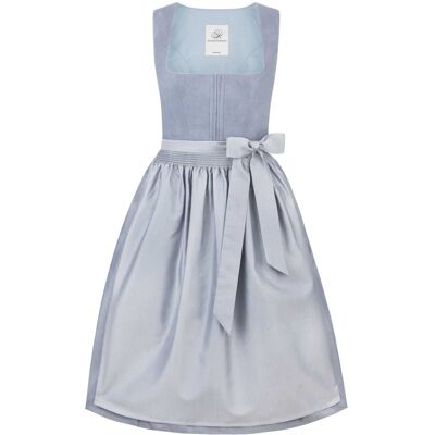 Dirndl Marcy (rauchblau, Gr. 34) von Stockerpoint Heimatgwand für Damen, Mieder: 100% Baumwolle, Rock: 58% Polyester, 42% Baumwolle Dirndl Marcy (rauchblau, Gr. 34) von Stockerpoint Heimatgwand für Damen, Mieder: 100% Baumwolle, Rock: 58% Polyester, 42% Baumwolle