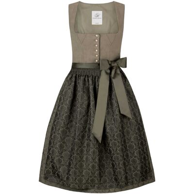 Dirndl Patricia (olive, Gr. 52) von Stockerpoint Heimatgwand für Damen, Mieder: 100% Polyester, Rock: 58% Polyester, 42% Baumwolle Dirndl Patricia (olive, Gr. 52) von Stockerpoint Heimatgwand für Damen, Mieder: 100% Polyester, Rock: 58% Polyester, 42% Baumwolle