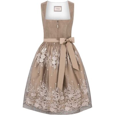 Dirndl Sarah (hellbraun, Gr. 34) von Stockerpoint Bergfeuer Couture für Damen, 60% Polyester, 40% Baumwolle Dirndl Sarah (hellbraun, Gr. 34) von Stockerpoint Bergfeuer Couture für Damen, 60% Polyester, 40% Baumwolle