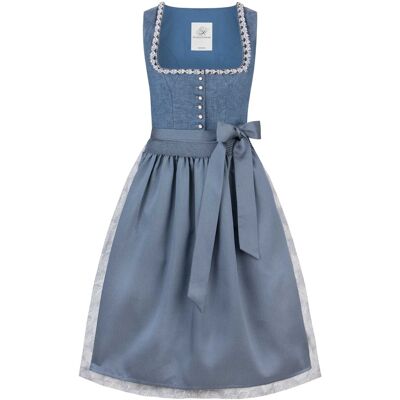 Dirndl Sarina (dunkelblau, Gr. 42) von Stockerpoint Heimatgwand für Damen, Mieder: 100% Leinen, Rock: 100% Baumwolle Dirndl Sarina (dunkelblau, Gr. 42) von Stockerpoint Heimatgwand für Damen, Mieder: 100% Leinen, Rock: 100% Baumwolle