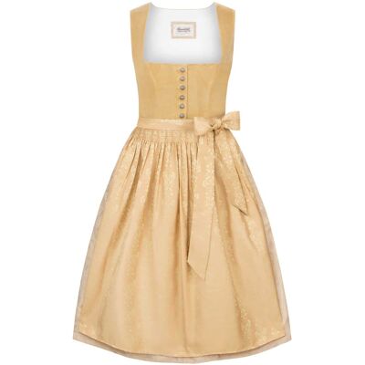 Dirndl Viktoria (senf, Gr. 42) von Stockerpoint Heimatgwand für Damen, 60% Polyester, 40% Baumwolle Dirndl Viktoria (senf, Gr. 42) von Stockerpoint Heimatgwand für Damen, 60% Polyester, 40% Baumwolle
