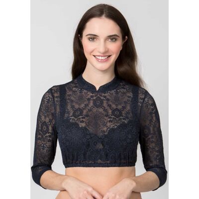 Dirndlbluse Celine (dunkelblau, Gr. 40) von Stockerpoint für Damen, Oberteile, 90% Polyamid, 10% Elastan Dirndlbluse Celine (dunkelblau, Gr. 40) von Stockerpoint für Damen, Oberteile, 90% Polyamid, 10% Elastan