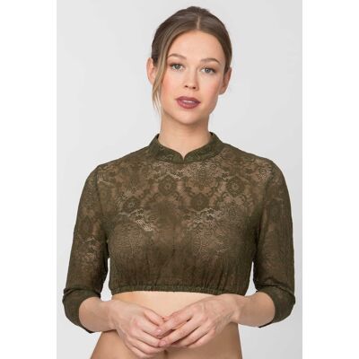 Dirndlbluse Celine (olive, Gr. 34) von Stockerpoint für Damen, Oberteile, 90% Polyamid, 10% Elastan Dirndlbluse Celine (olive, Gr. 34) von Stockerpoint für Damen, Oberteile, 90% Polyamid, 10% Elastan