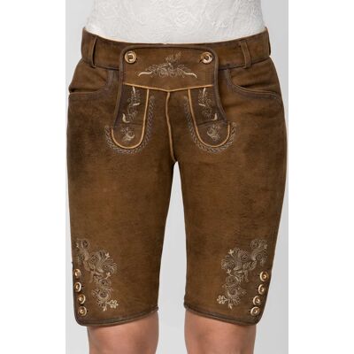 Trachtenlederhose Piper (stein geäscht, Gr. 34) von Stockerpoint Heimatgwand für Damen, Hosen, 100% echt Leder Trachtenlederhose Piper (stein geäscht, Gr. 34) von Stockerpoint Heimatgwand für Damen, Hosen, 100% echt Leder