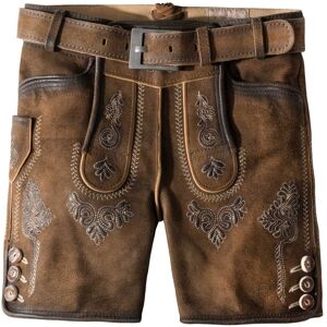Hose Santo (stein geäscht, Gr. 110-116) von Stockerpoint Trachtenkids für Unisex, Lederhosen, 100% echt Leder Hose Santo (stein geäscht, Gr. 110-116) von Stockerpoint Trachtenkids für Unisex, Lederhosen, 100% echt Leder