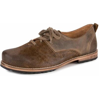 Haferlschuh John (hellbraun gespeckt, Gr. 45) von Stockerpoint Classics für Herren, Schuhe, Ziegenleder Haferlschuh John (hellbraun gespeckt, Gr. 45) von Stockerpoint Classics für Herren, Schuhe, Ziegenleder