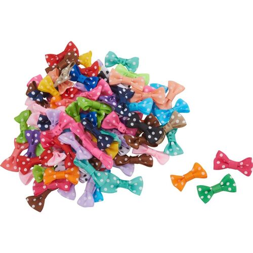 VBS XXL VBS Mini-Schleifen "Punkte", 100 Stück