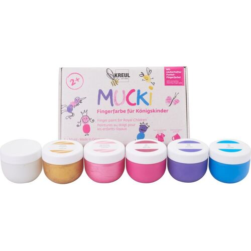 Kreul Kinder MUCKI Fingerfarbe "Königskinder"
