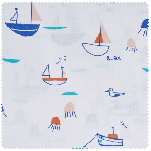 Baumwoll-Stoff "The Sea"