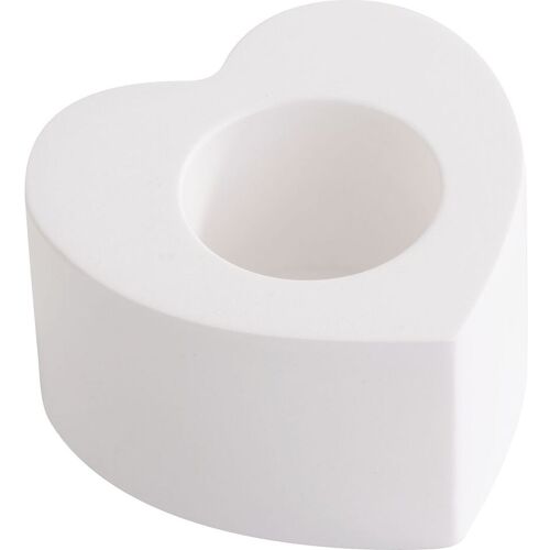 HobbyFun Silikon Gießform "Stabkerzenhalter Herz Mini"